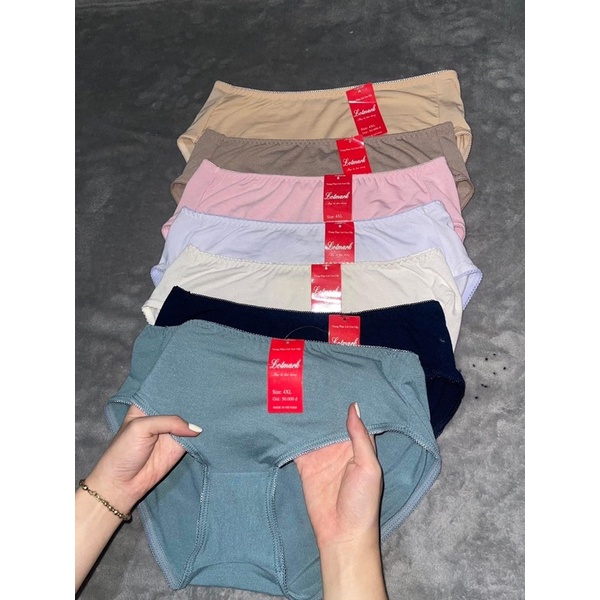 Quần lót bigsize cotton xuất dư size lớn cao cấp