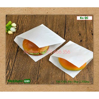 Túi giấy đựng bánh mì tam giác 20x20cm 1,000 cái/đơn (giá đã có thuế)