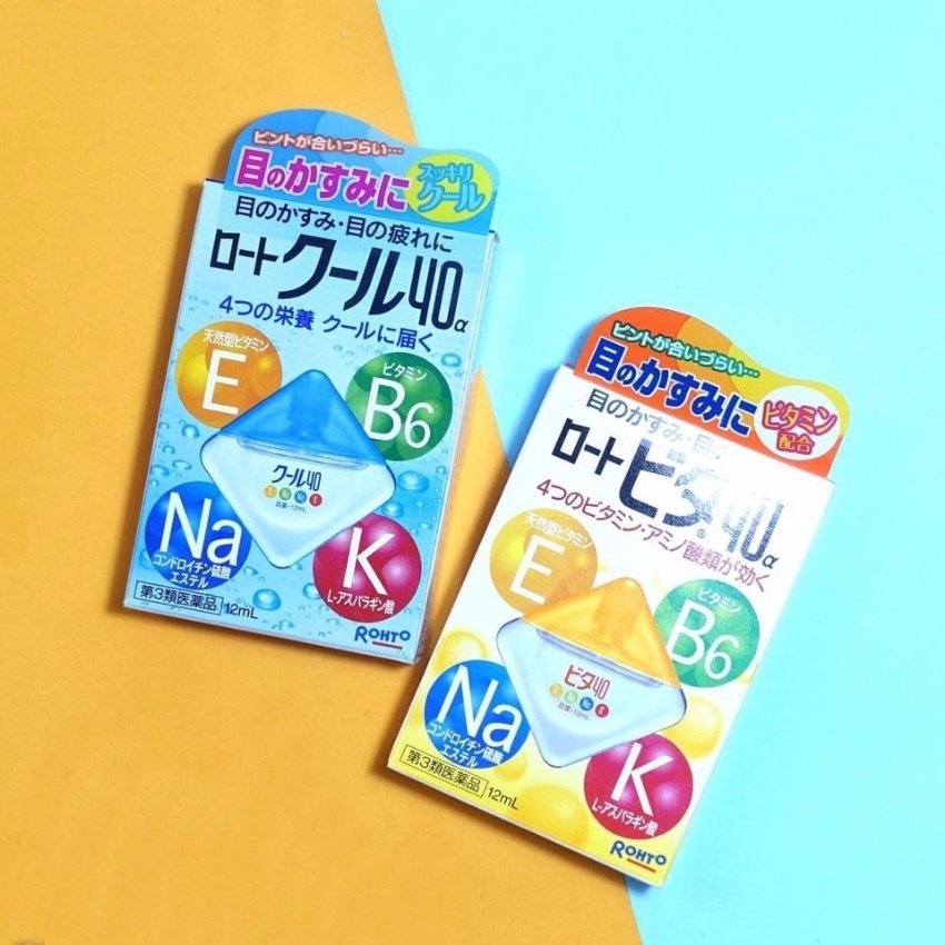 Nước Nhỏ Nhức Mắt Rohto Vita 40 Nhật Bản Giúp Lưu Thông Máu Và Giảm Nhức Mắt, Trao Đổi Chất Của Tế Bào Mắt | Thế Giới Skin Care