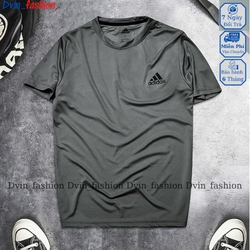 [Mã FADEP0610 giảm 10K đơn 99K] Áo nam thun lạnh co giãn 4 chiều hàng đẹp may kĩ ADIDAS Dvin_fashion