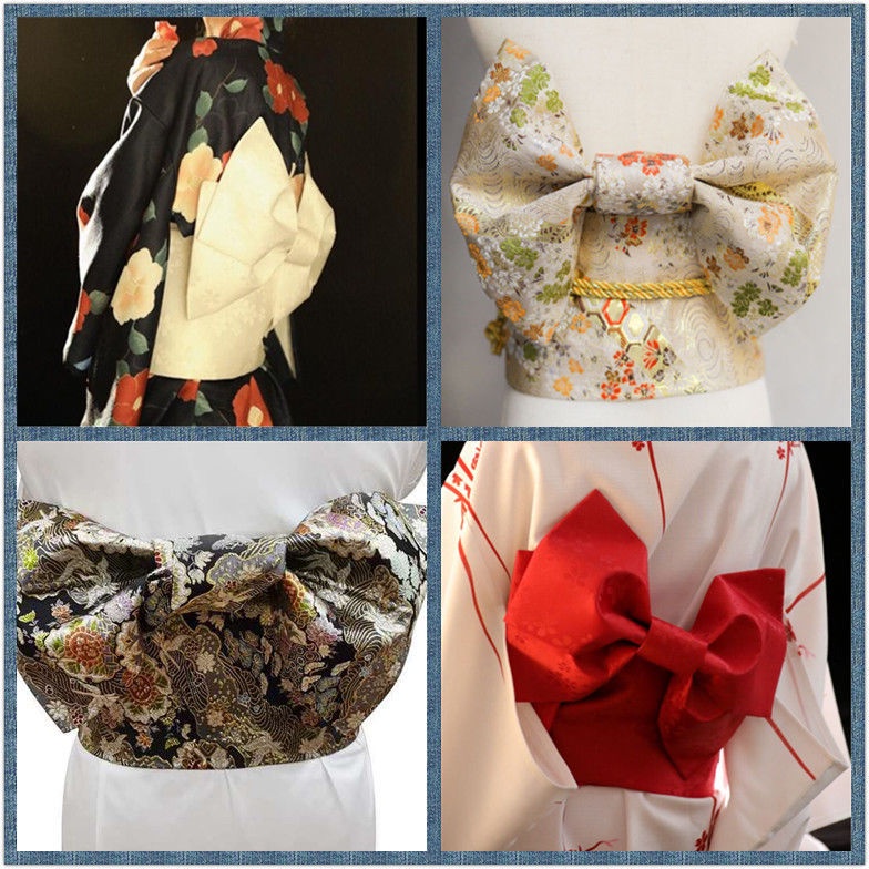 Obi / đai thắt lưng nơ áo Kimono