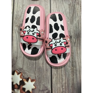 dép trẻ em bò sữa đế tròn cute [ảnh thật]