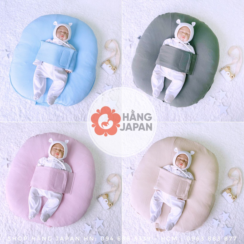 Gối Chống Trào Ngược OME (50 x 60 x10) - cho bé từ 0-12m hàng chính hãng