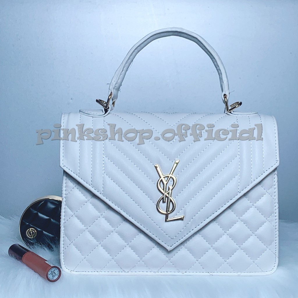 Túi xách nữ cao cấp lịch sự , Túi đeo chéo nữ dây xích bản to phối đồ cực đẹp Pink Shop TSPS29 | BigBuy360 - bigbuy360.vn