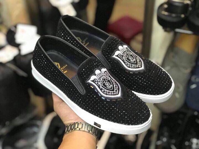 Slip on đính đá nam