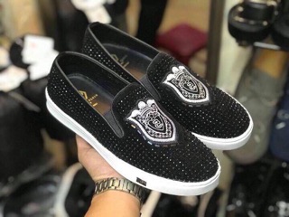 Slip on đính đá nam