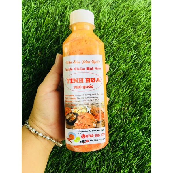 Nước chấm hải sản Phú Quốc- Đặc sản Phú Quốc thơm ngon  - Chai 350ml