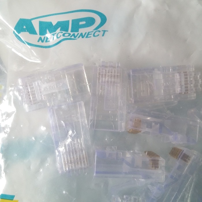 Đầu Kết Nối Amp Rj45 Contents 50 Rj 45 Amp Chất Lượng Cao