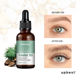 [Hàng mới về] Dầu Hạt Thầu Dầu Hữu Cơ 30ml 100% Kích Thích Mọc Lông Mi / Lông Mày