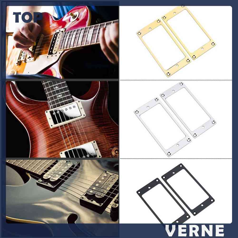 Bộ 2 Khung Pickup Phẳng Cho Đàn Guitar Điện VERNE