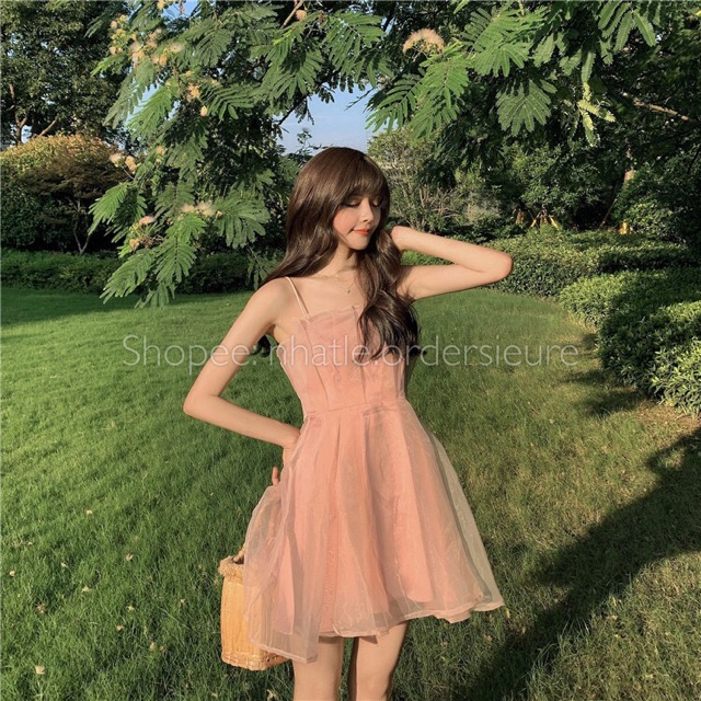 ❌ (Có sẵn) Đầm voan xoè công chúa (kèm ảnh thật) | BigBuy360 - bigbuy360.vn