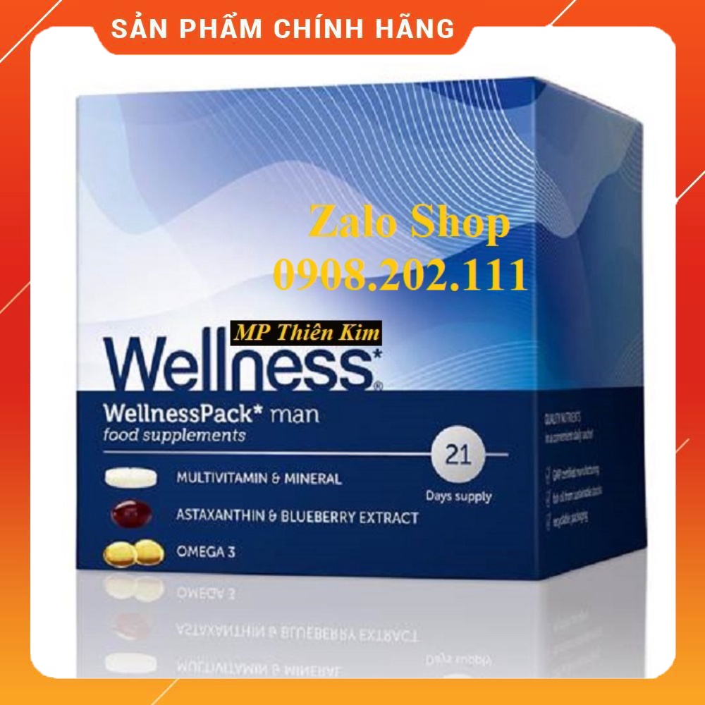 Thực phẩm dinh dưỡng w.ellness packman hỗ trợ sức khỏe 29697