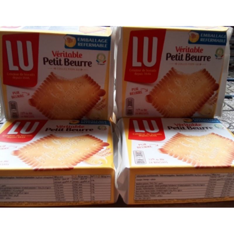 Bánh quy bơ Lu Véritable Petit Beurre gói 200g