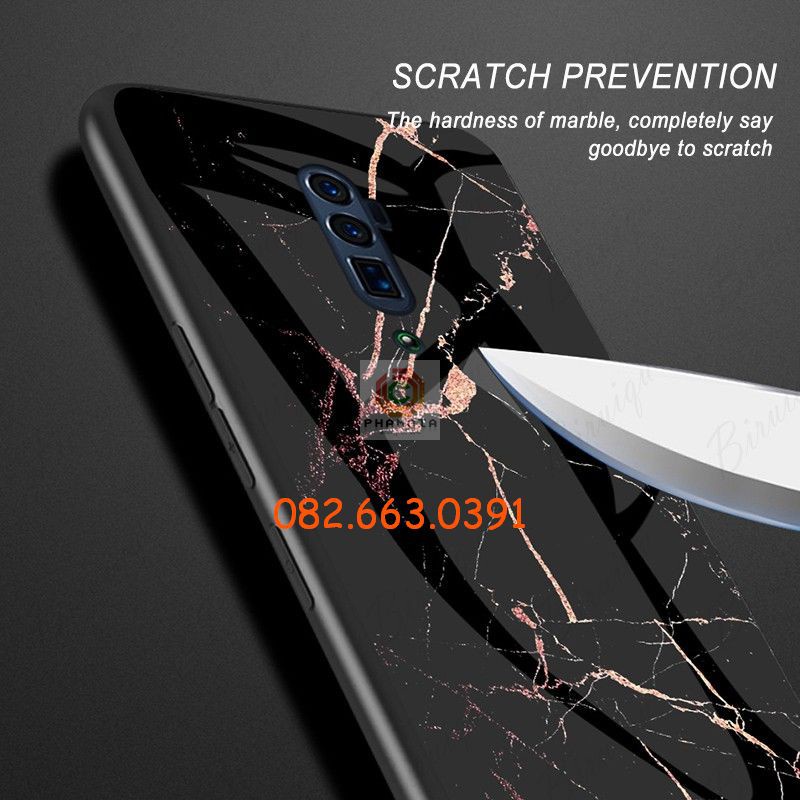 Ốp lưng Oppo reno 2 ép kính in hình theo yêu cầu