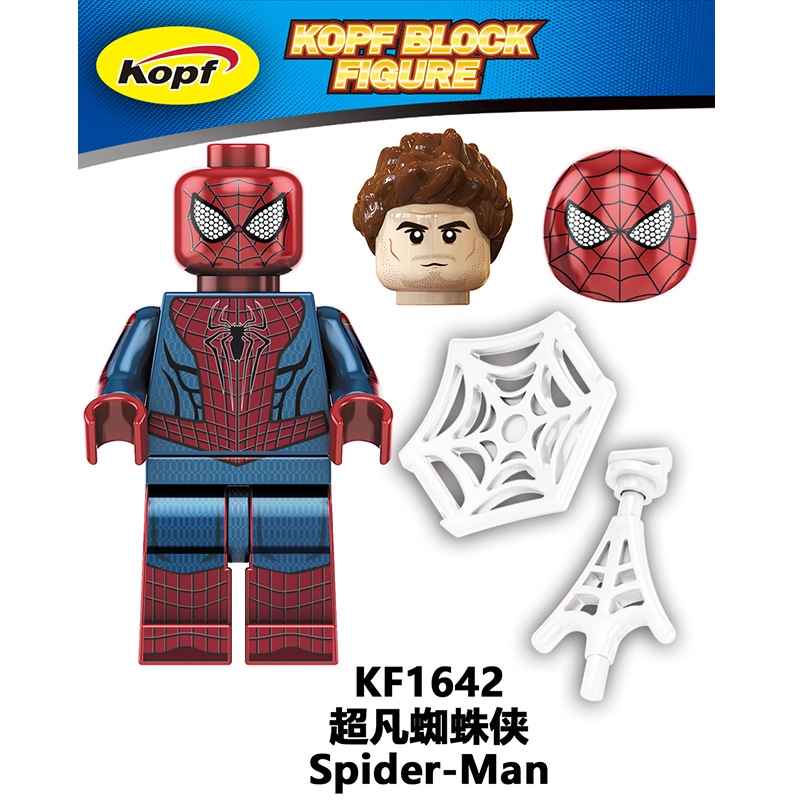 Minifigures Các Mẫu Nhân Vật  DC Nhân Vật Người Nhện Spiderman Green Goblin Bác Sĩ KF6153 - Đồ Chơi Lắp Ráp Mini
