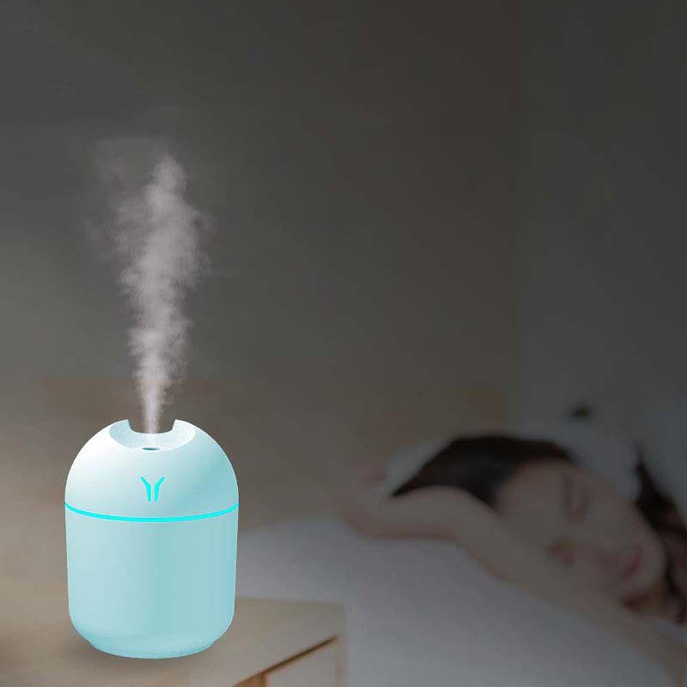 Máy Phun Sương Tạo Độ Ẩm Mini Có Đèn LED Ban Đêm Cho Xe Hơi BERNARDO