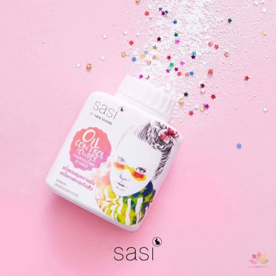 [ An Toàn ] Phấn Phủ Kiềm Dầu SASI By Srichand Oil Control Powder