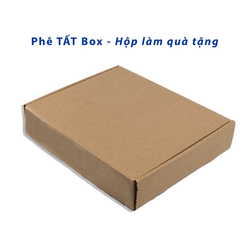 PHÊ TẤT BOX - Hộp kraft đựng sản phẩm làm quà tặng