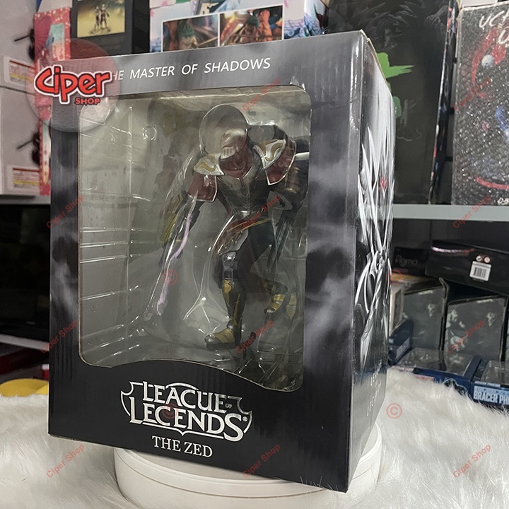 Mô hình Zed Liên Minh - Mô hình LOL - Figure Zed - gãy 1 kiếm