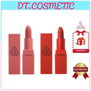 Son thỏi lì 3ce stylenanda matte lip color hàn quốc 3.5g màu 214 - 221
