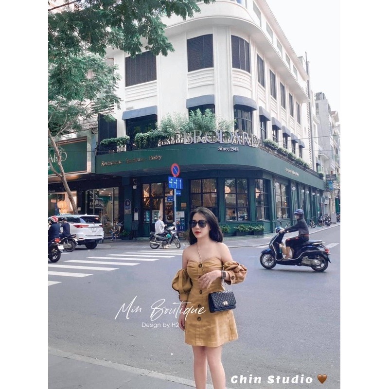 [Mã WASTMAY giảm 15% tối đa 30K đơn 150K] BÁN SỈ VÁY KAKI 2 DA TRỄ VAI CHO NỮ | BigBuy360 - bigbuy360.vn