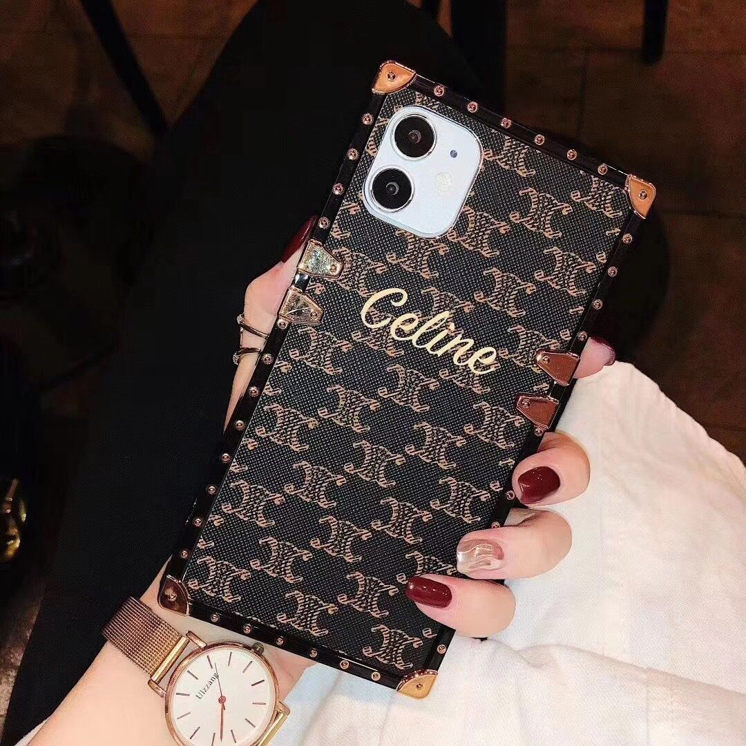 Ốp điện thoại phối da sang trọng có dây đeo cho IPhone 12Pro Max 11 pro Max X XS XR XSMAX SE 2020 7 8 Plus | BigBuy360 - bigbuy360.vn