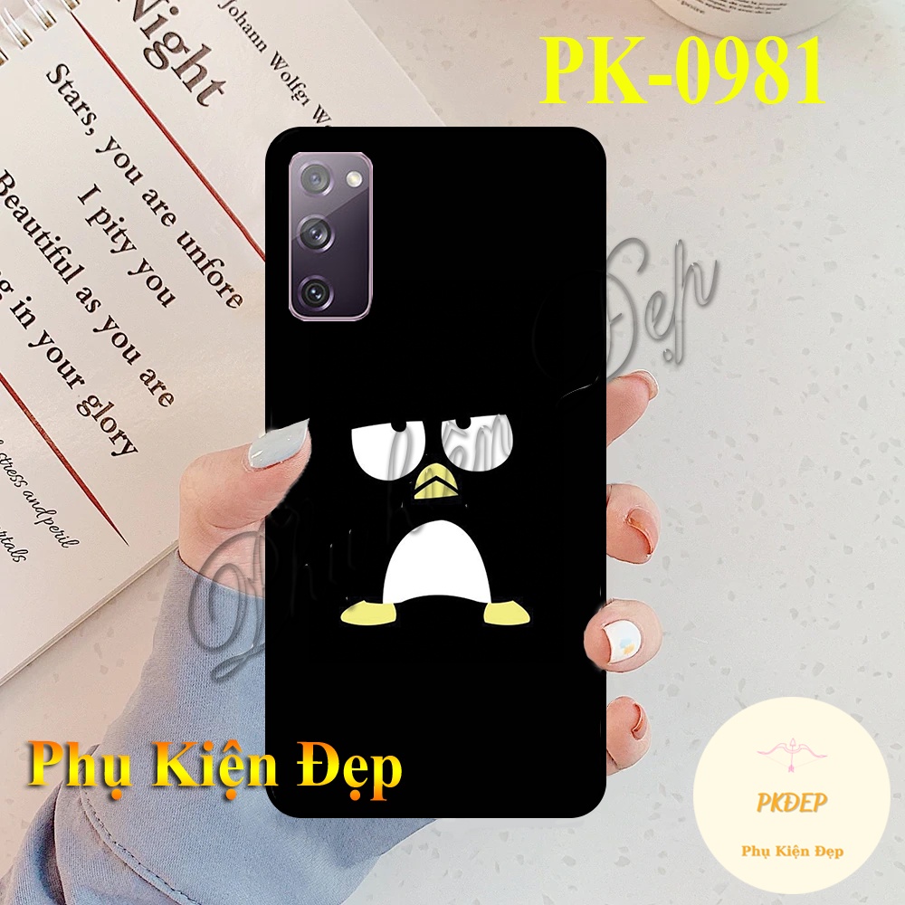 Ốp lưng SamSung Galaxy S20 FE viền đen in hình thú Badtz Maru