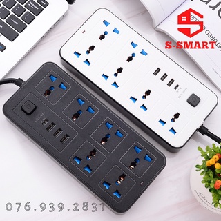Ổ điện usb - o cam dien, ổ điện chống giật, đa năng có cổng type c thế hệ mới và usb 5v sạc nhanh