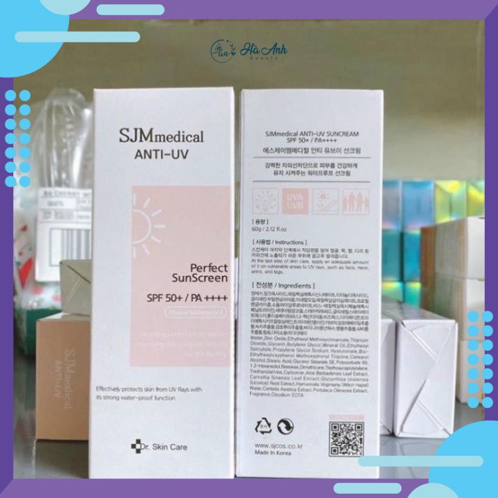 Kem Chống Nắng , Nâng TONE SJM MEDIAL ANTI-UV Dr Skin Care Hàn Quốc 60g [ Chính - Hãng ] | BigBuy360 - bigbuy360.vn