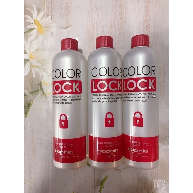 KHÓA MÀU TÓC NHUỘM (SOPHIA PLATINUM COLOR LOCK) 530ML