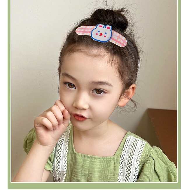 Set 3 Miếng Dán Cố Định Tóc Gọn Gàng, Tạo Kiểu Dễ Thương Cho Bé