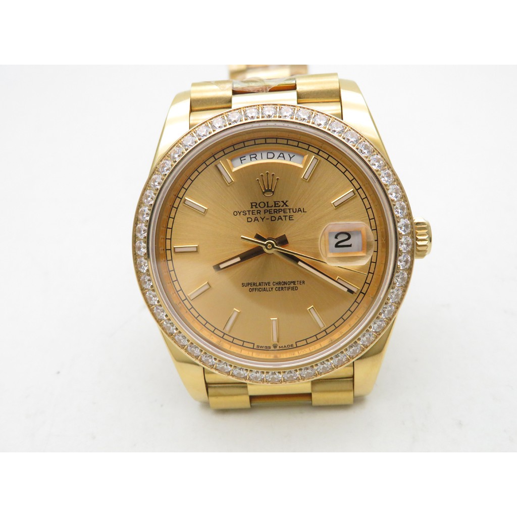 Đồng hồ Nam RL DayDate 40mm Diamond – D30
