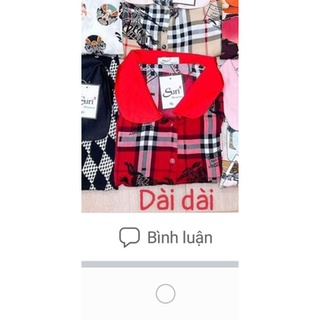 Đồ bộ bizama tay phồng brr 2 màu