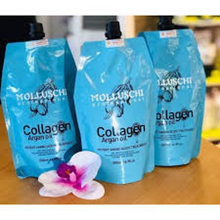 Hấp phục hồi siêu mềm mượt collagen molluschi 500ml