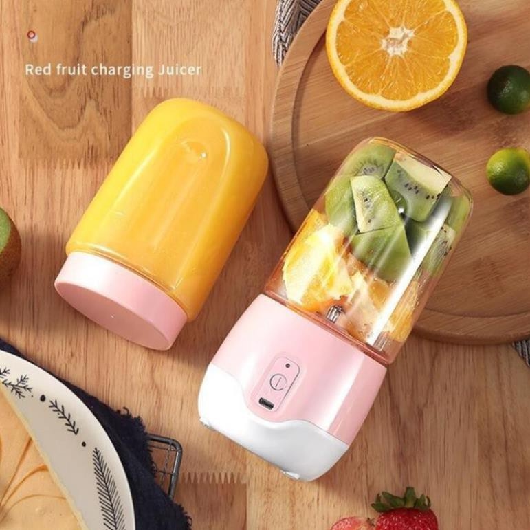 Máy Xay Mini Cầm Tay Hugo 6 Lưỡi Inox Không Gỉ Xay Đá, Xay Sinh Tố Cực Nhuyễn