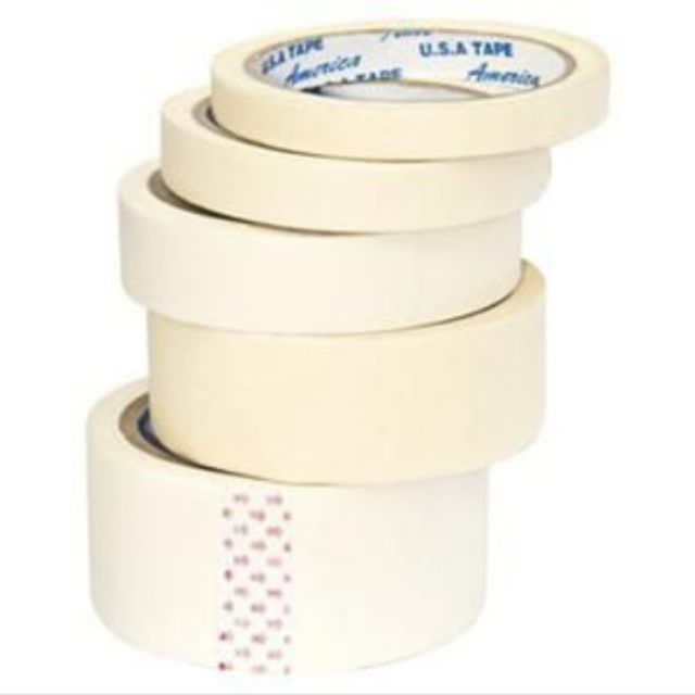 Băng dính giấy 5cm - dài 14M.
