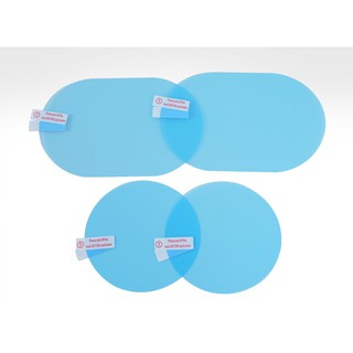 Combo 2 miếng dán kính chiếu hậu chống nước (Hình tròn - Ovan)