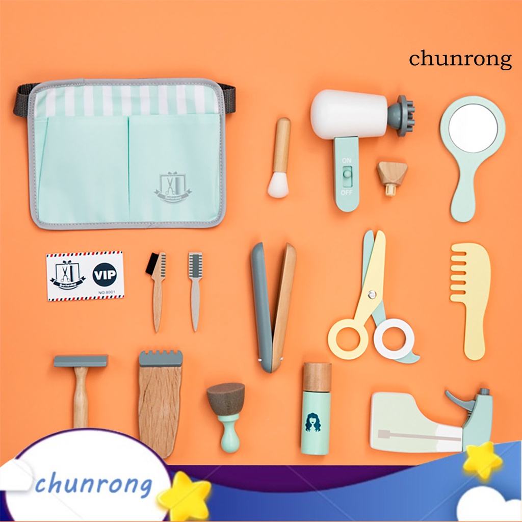 Set 18 Món Đồ Chơi Làm Tóc Cho Bé