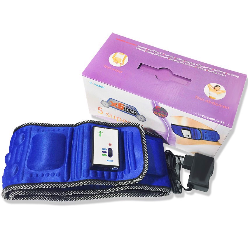 Đai Massage Giảm Mỡ Bụng X5 Cao Cấp - BX2810