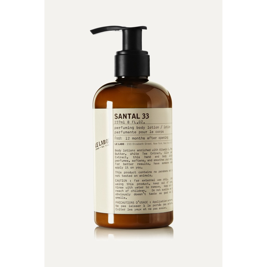 Dưỡng thể và Sữa tắm Le Labo Santal 33 Body Lotion + Shower Gel 237ml ##𝚂𝙸𝚂𝙸.𝙻𝙴𝙼𝙾𝙽