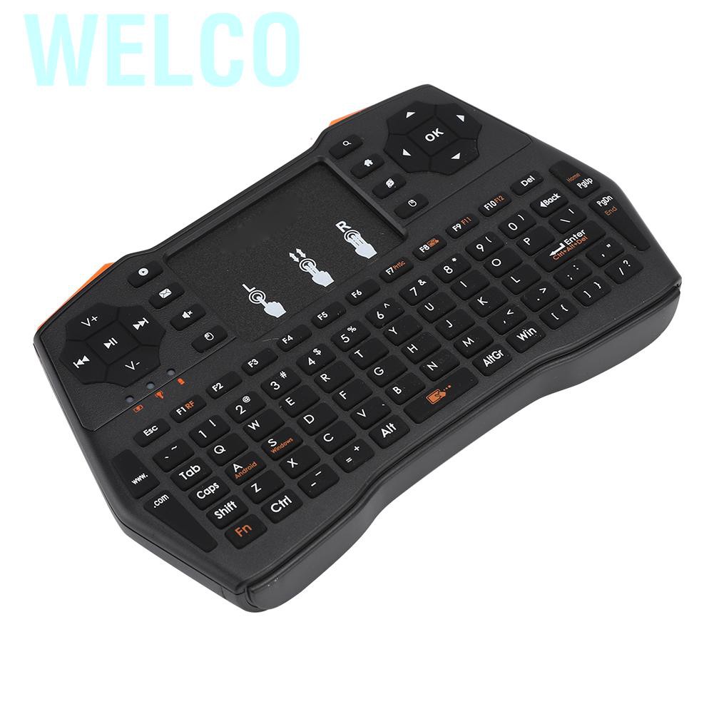 Bàn Phím Welco For Viboton I8 Plus 2.4ghz Mini Không Dây Cho Android Tv Box / Xbox360