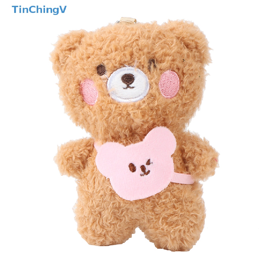[TinChingV] Móc Khóa Cặp Đôi Gấu Bông Mini 12CM