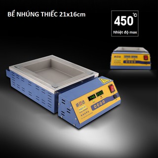 MÁY HÀN NHÚNG 21x16cm / Bể nhúng thiếc - KHO