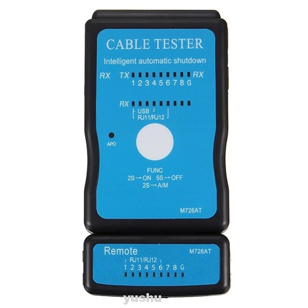 Thiết Bị Kiểm Tra Dây Cáp Tự Động Rj45 Rj11 Có Đèn Led | BigBuy360 - bigbuy360.vn