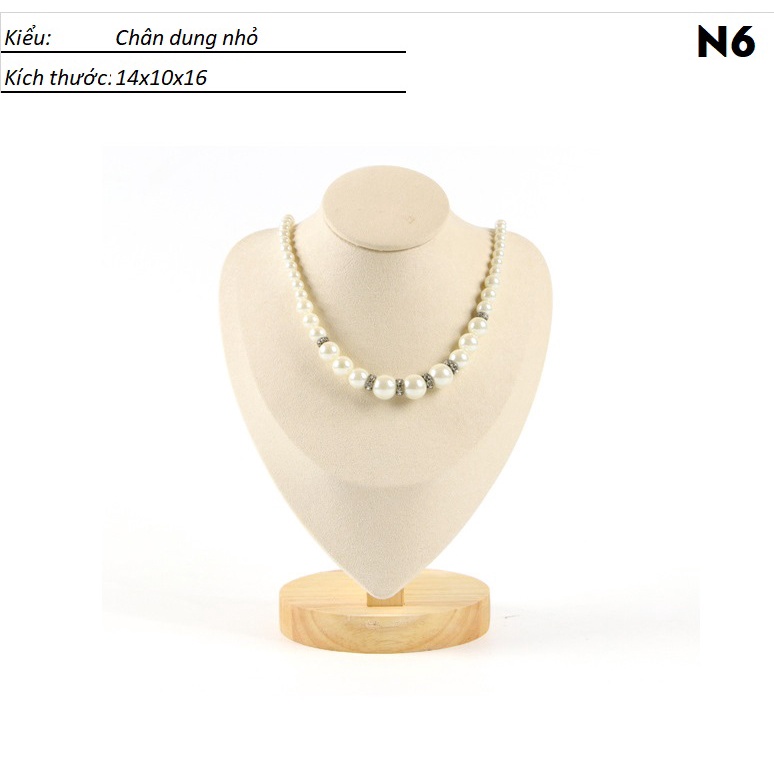 [D2CO] Bộ giá gỗ trưng bày trang sức lai trim chụp mẫu ảnh 3D rất đẹp nhóm K-N