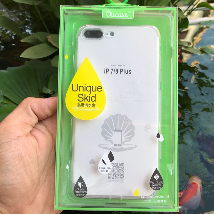 Ốp dẻo trong suốt OU Case iPhone 7Plus/ 8Plus