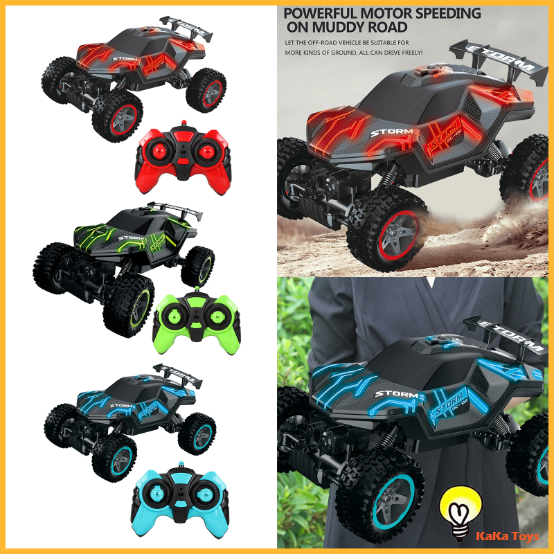 Xe Tải Địa Hình Điều Khiển Từ Xa 4wd 4x4 Rc Crawler 2.4g Tỉ Lệ 1: 16