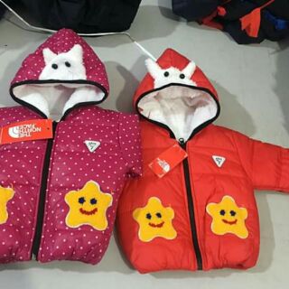 Phao lót lông cho bé