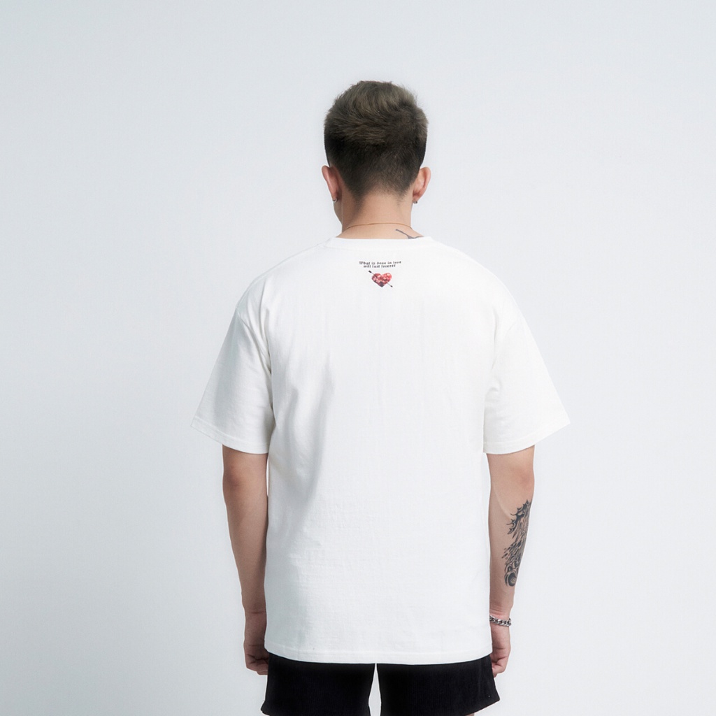 Áo thun DayM | The V - Form Âu, oversize, 100% cotton