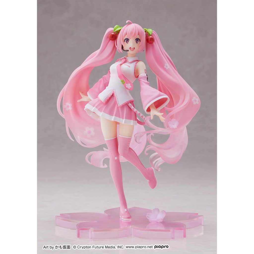 Mô hình chính hãng Gameprize - Hatsune Miku - Taito Kuji Honpo Sakura Miku  - Sakura, Cherry Blossom ver